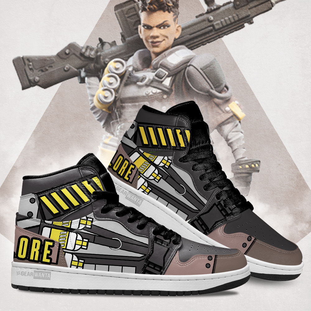 Bangalore Apex Legends Air J1s Sneakers Custom Uniform Shoes