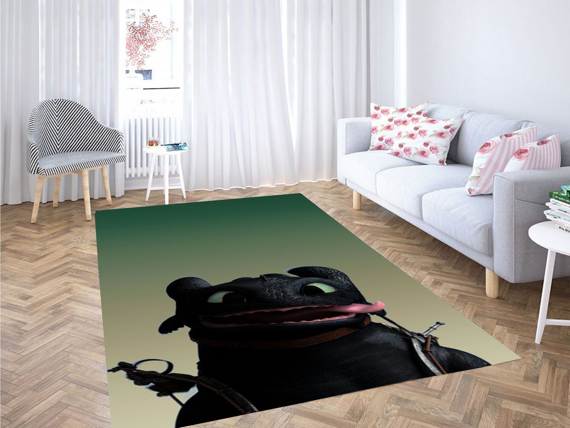 Banguela Wallpaper Carpet Rectangle Rug
