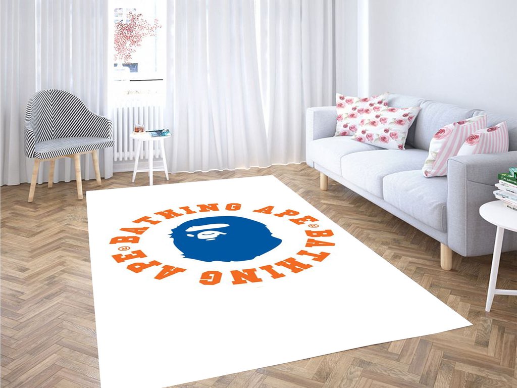 Bape Bacgrounds Living Room Modern Carpet Rectangle Rug