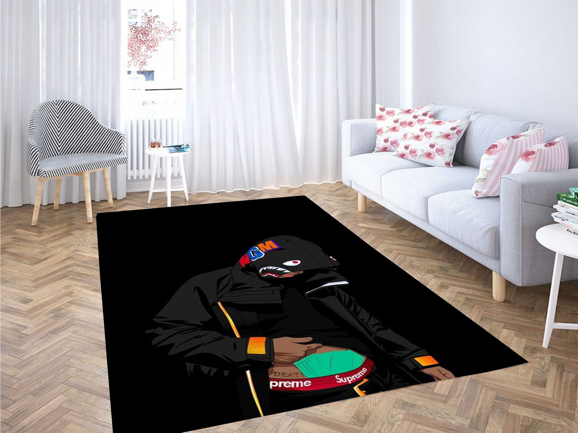 Bape Hypebeast Carpet Rectangle Rug