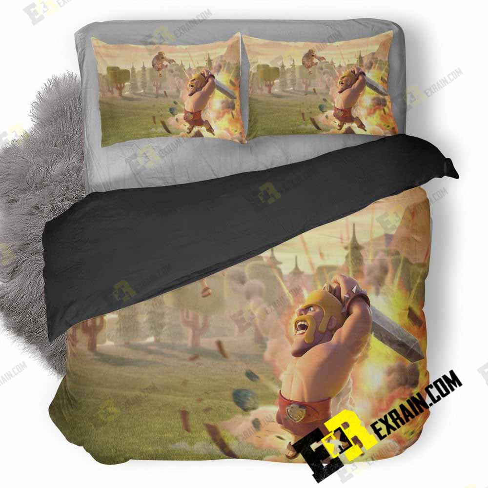 Barbarian 7Z 3D Customized Duvet Cover Bedding Set