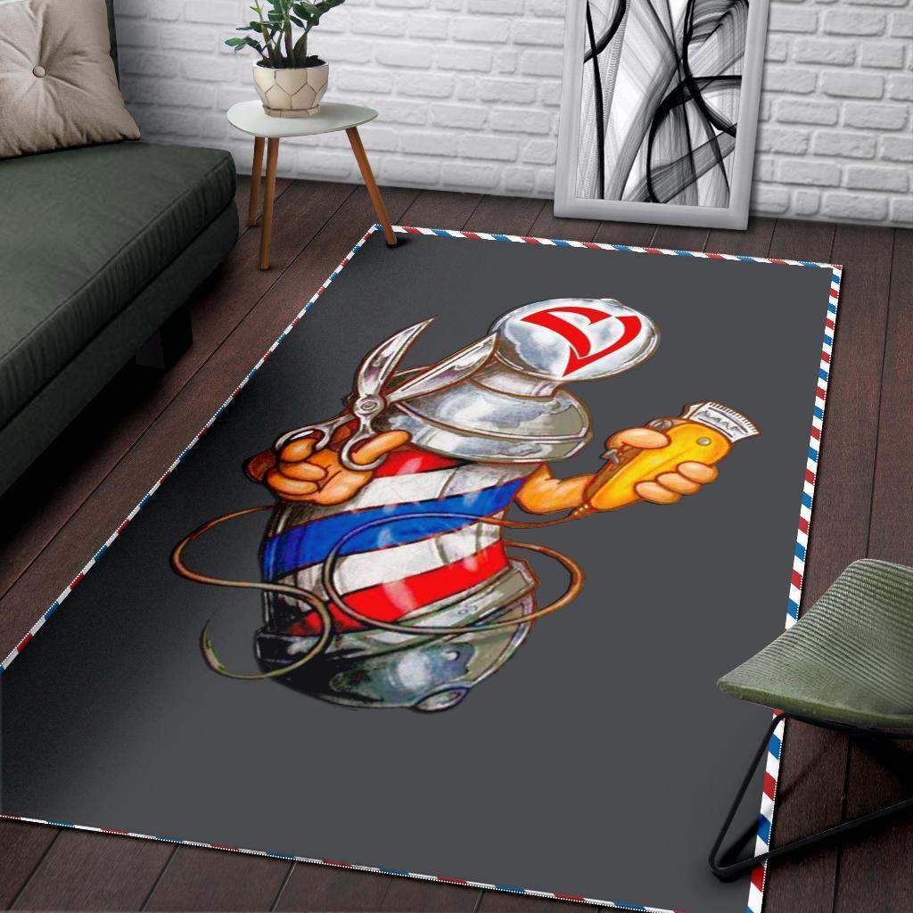 Barber Hair Limited Edition Rectangle Rug