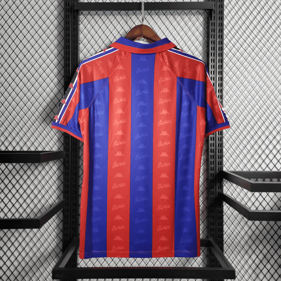 Barcelona 1996-97 Home Retro Soccer Jersey