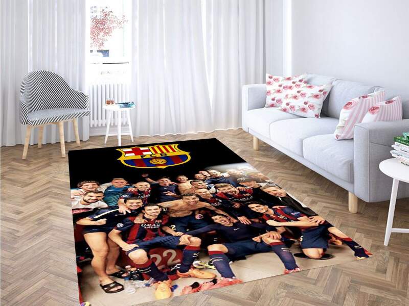 Barcelona Backgrounds Carpet Rectangle Rug
