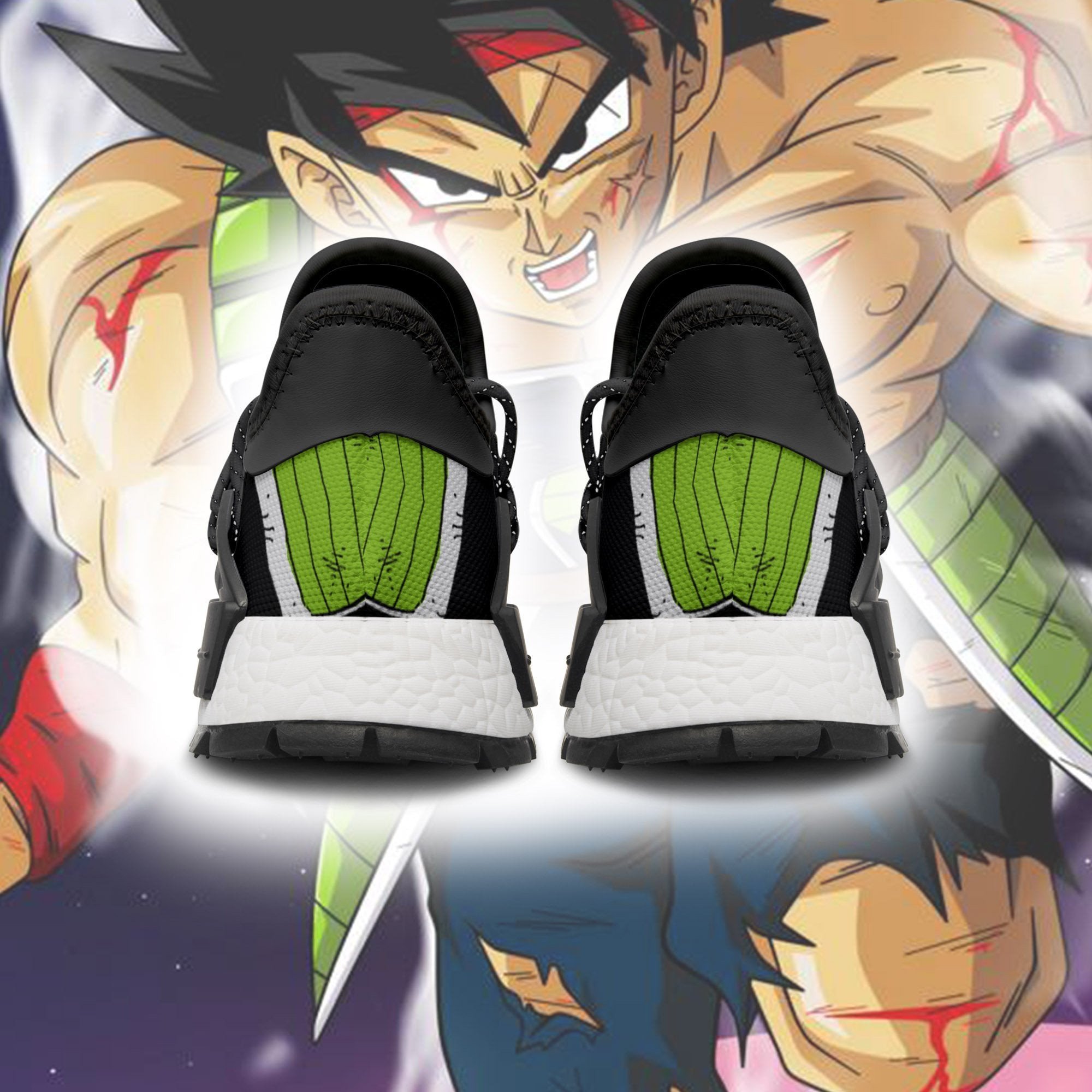 Bardock Shoes Power Dragon Ball Anime Sneakers, NMD Shoes