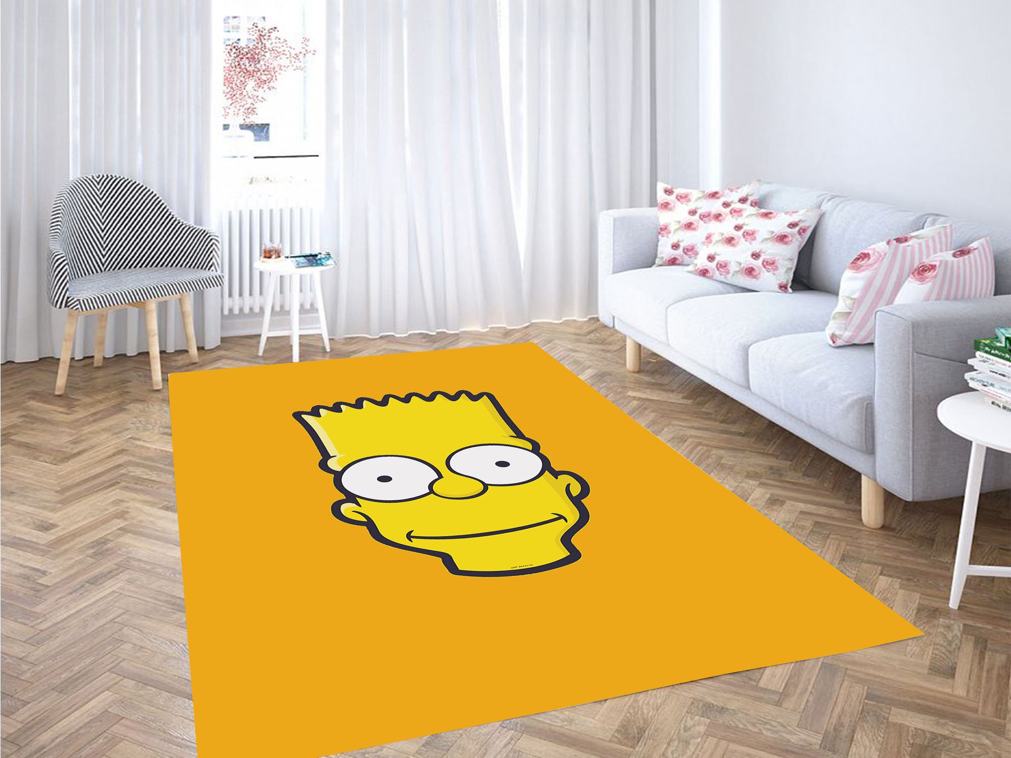 Bart Simpson Carpet Rectangle Rug