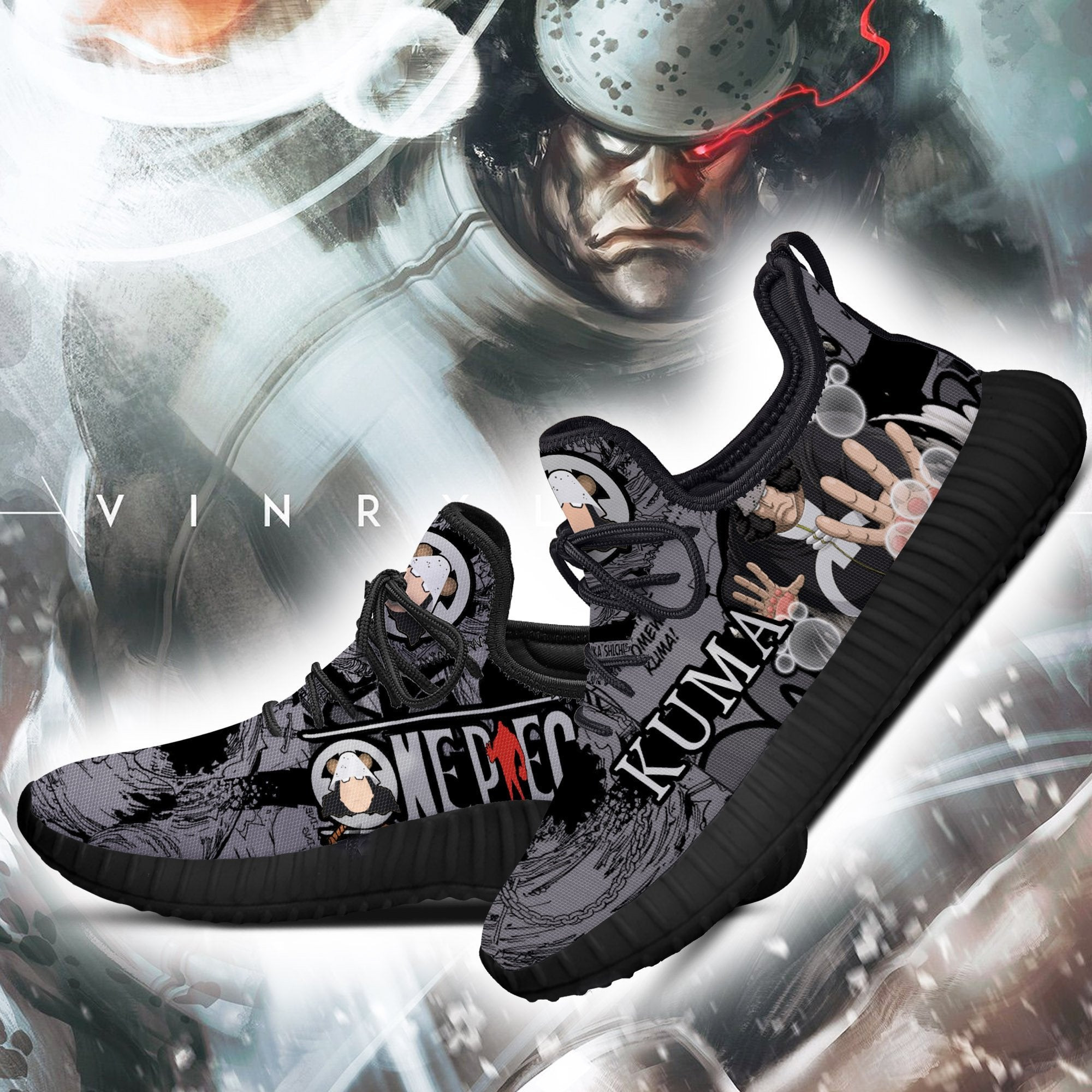 Bartholomew Kuma Reze Shoes One Piece Anime Shoes Fan Gift Idea