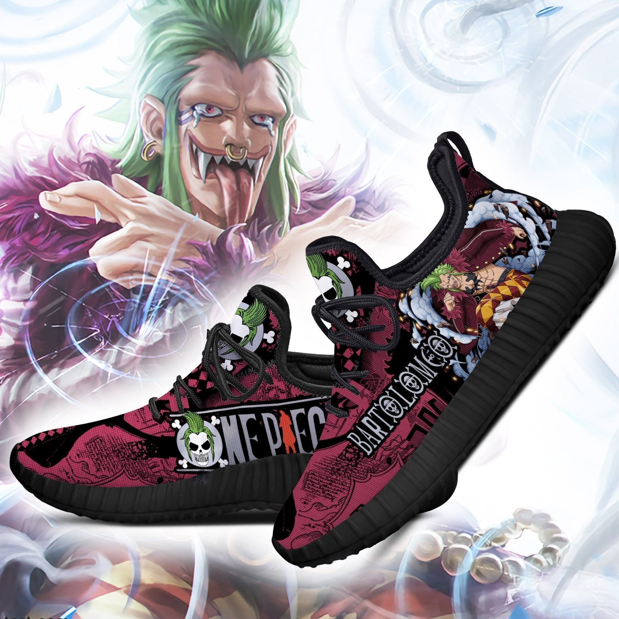 Bartolomeo Reze Shoes One Piece Anime Shoes Fan Gift Idea