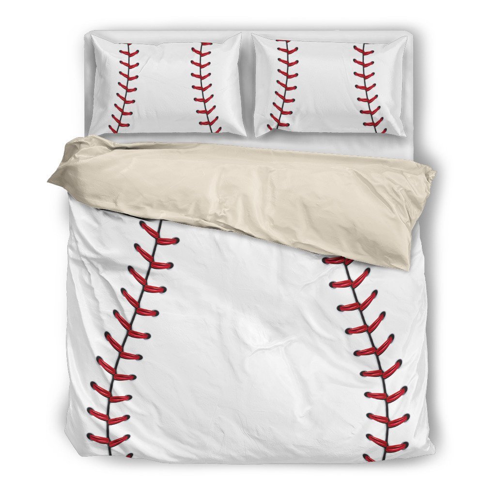 Baseball 3D Customized Duvet Cover Bedding Set