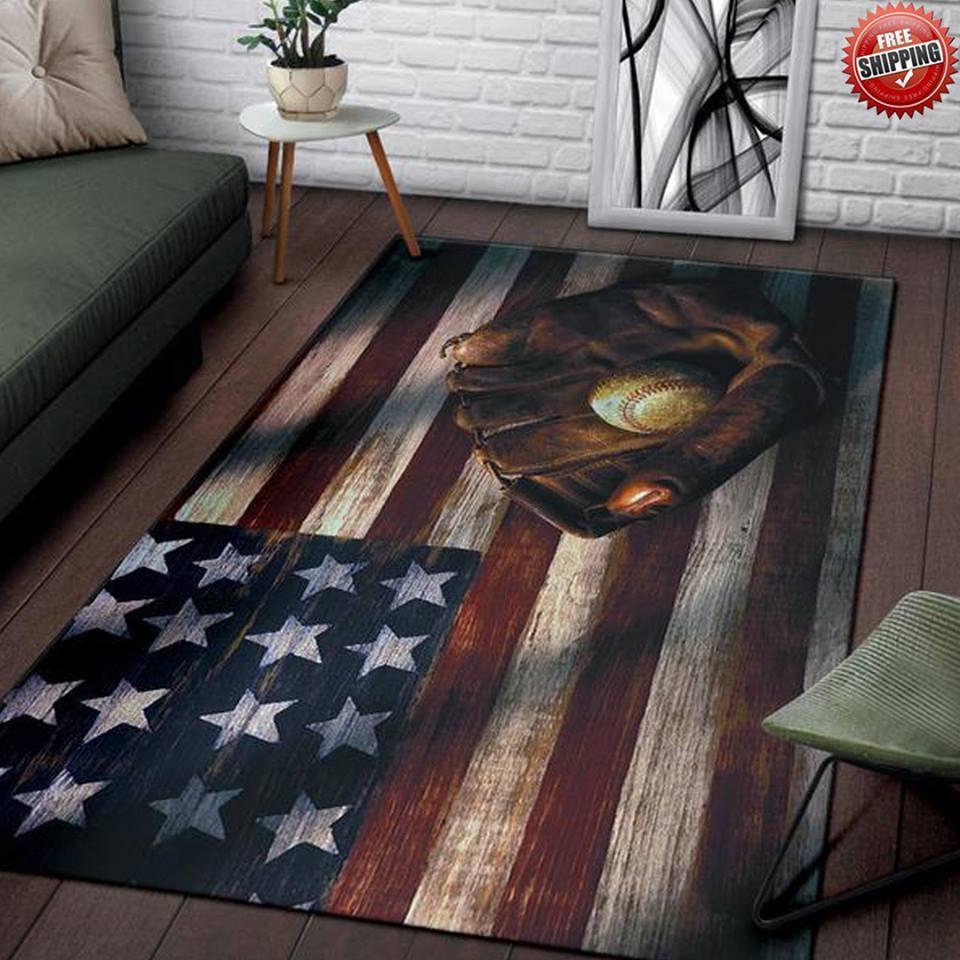 Baseball Area Limited Edition Rectangle Rug
