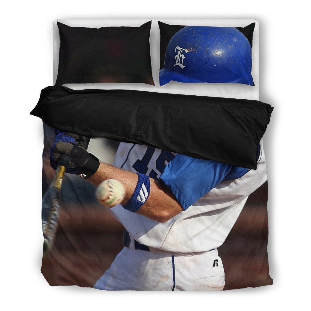 Baseball Stitches Duvet Cover Bedding Set