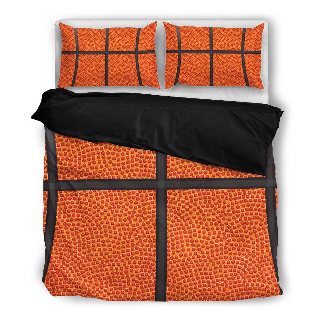 Basketball Black 3D Customized Duvet Cover Bedding Set