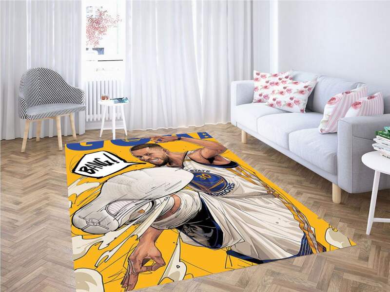 Basketball Comics Carpet Rectangle Rug