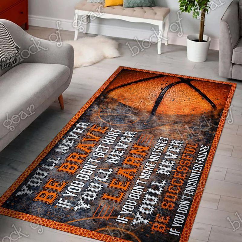 Basketball Living Room Rectangle Rug