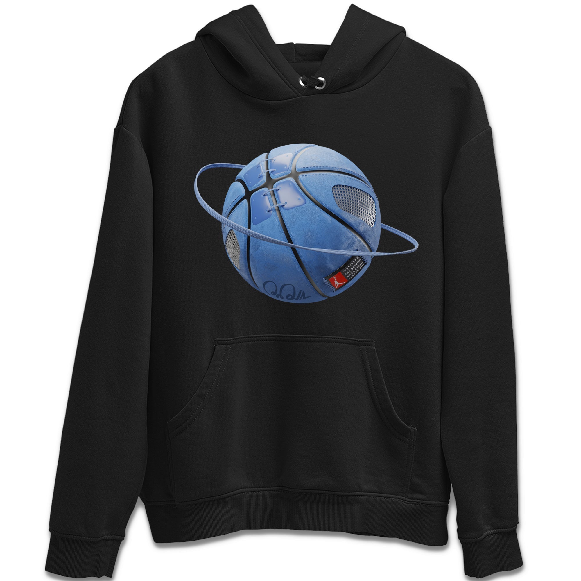 Basketball Planet Unisex Hoodie – Air Jordan 5 UNC
