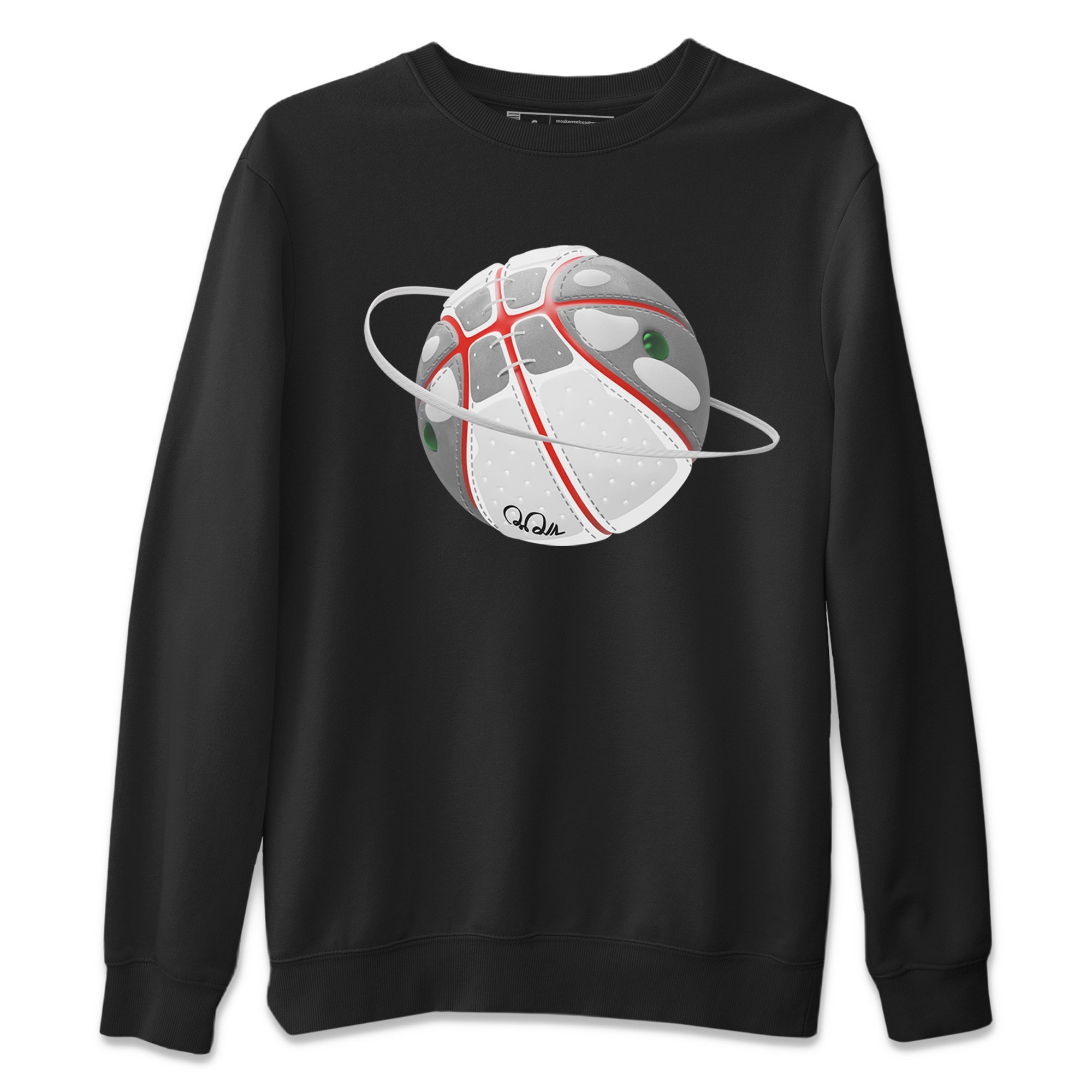 Basketball Planet Unisex Sweater – Air Jordan 13 Wolf Grey, Sneakers Matching Sweater