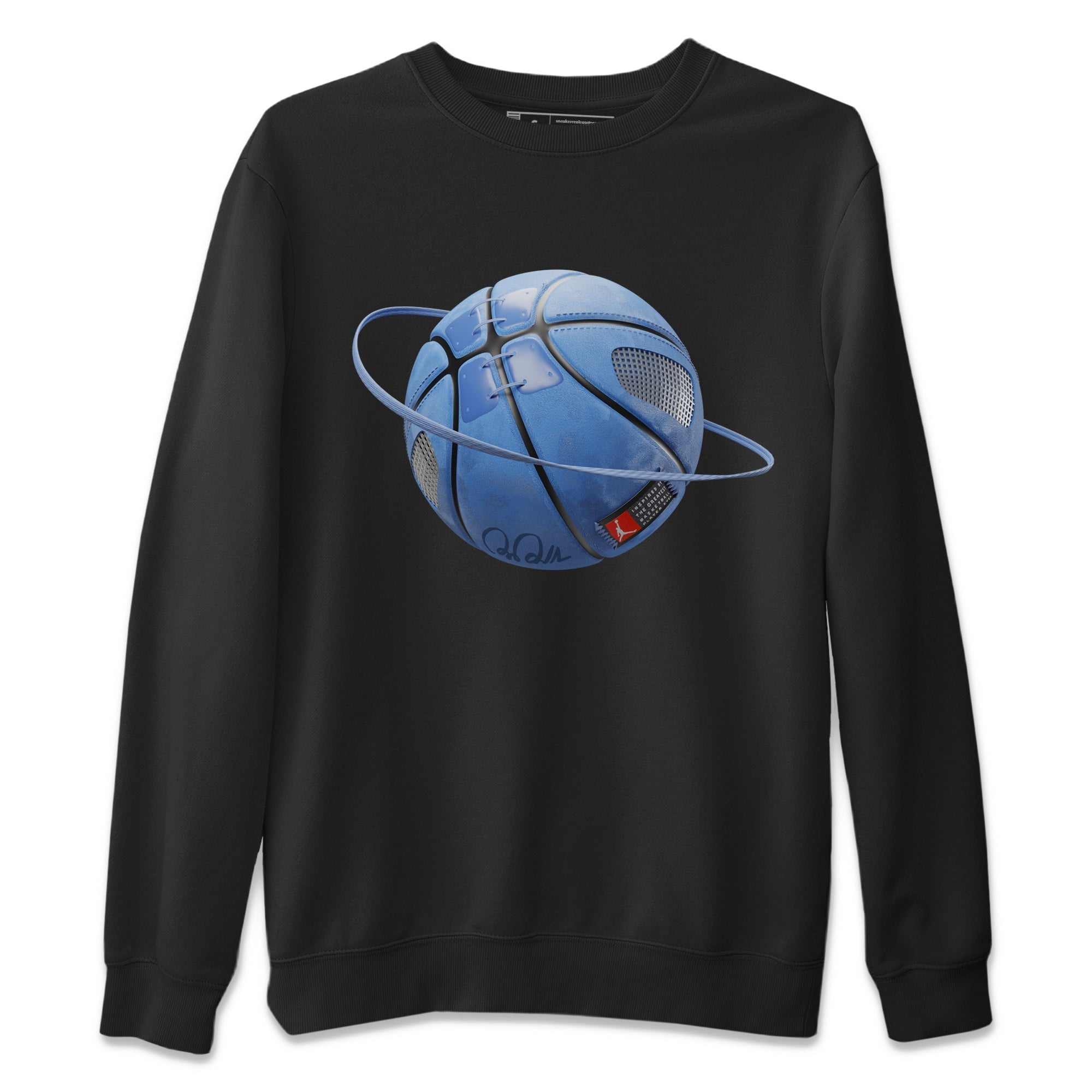 Basketball Planet Unisex Sweater – Air Jordan 5 UNC, Sneakers Matching Sweater