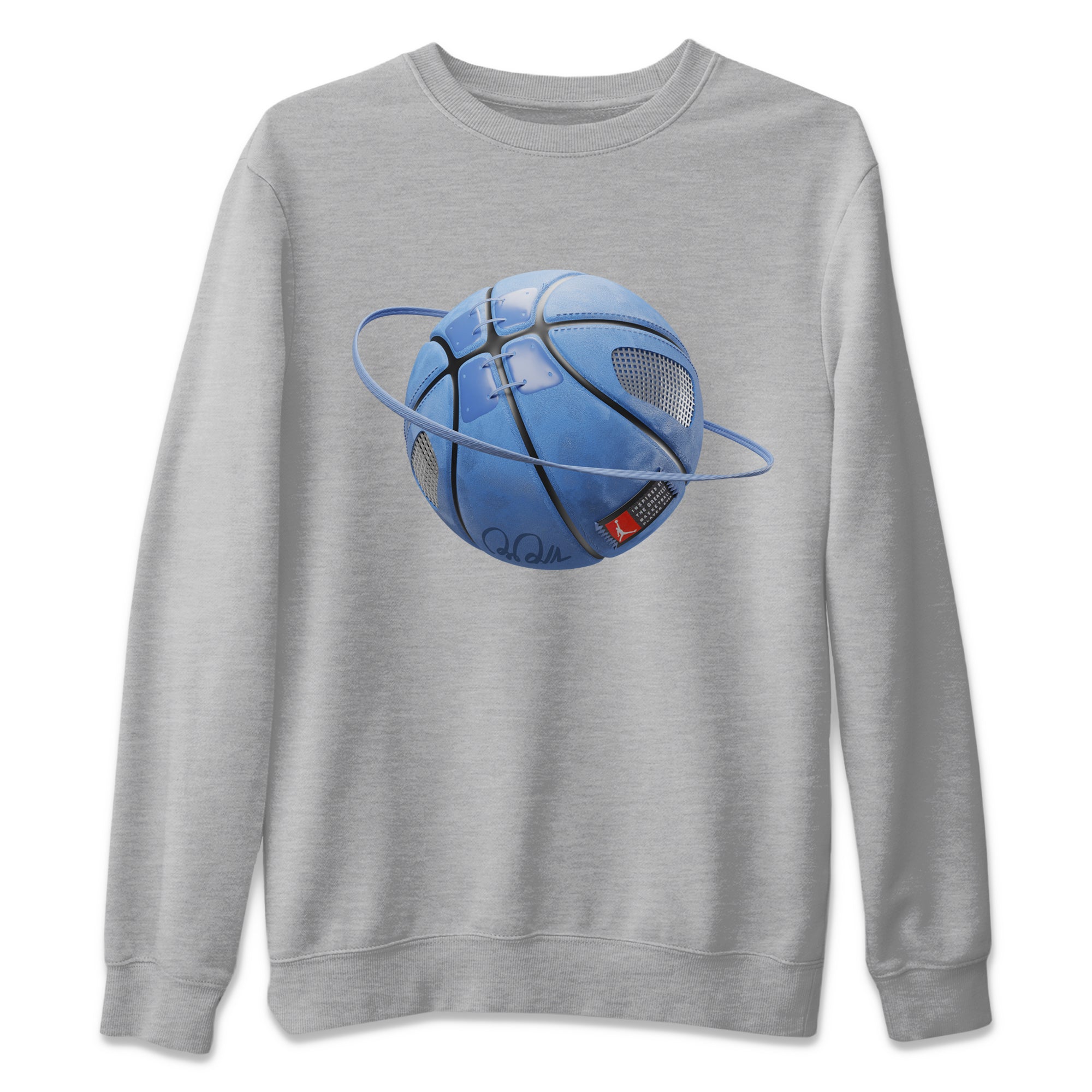Basketball Planet Unisex Sweater – Air Jordan 5 UNC, Sneakers Matching Sweater