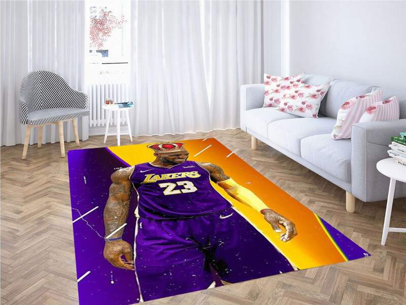 Basketball Player Carpet Rectangle Rug