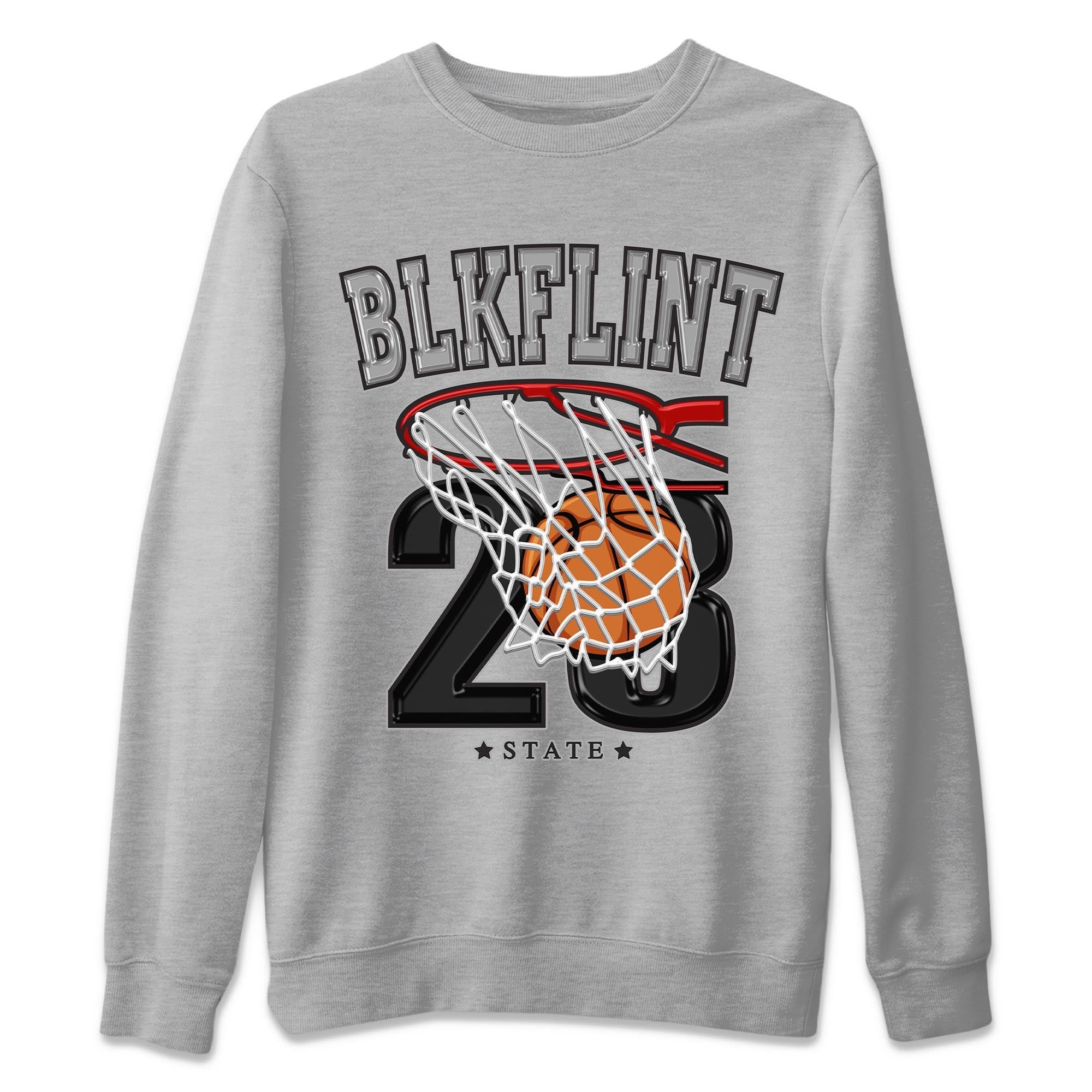Basketball Unisex Sweater – Air Jordan 13 Black Flint, Sneakers Matching Sweater
