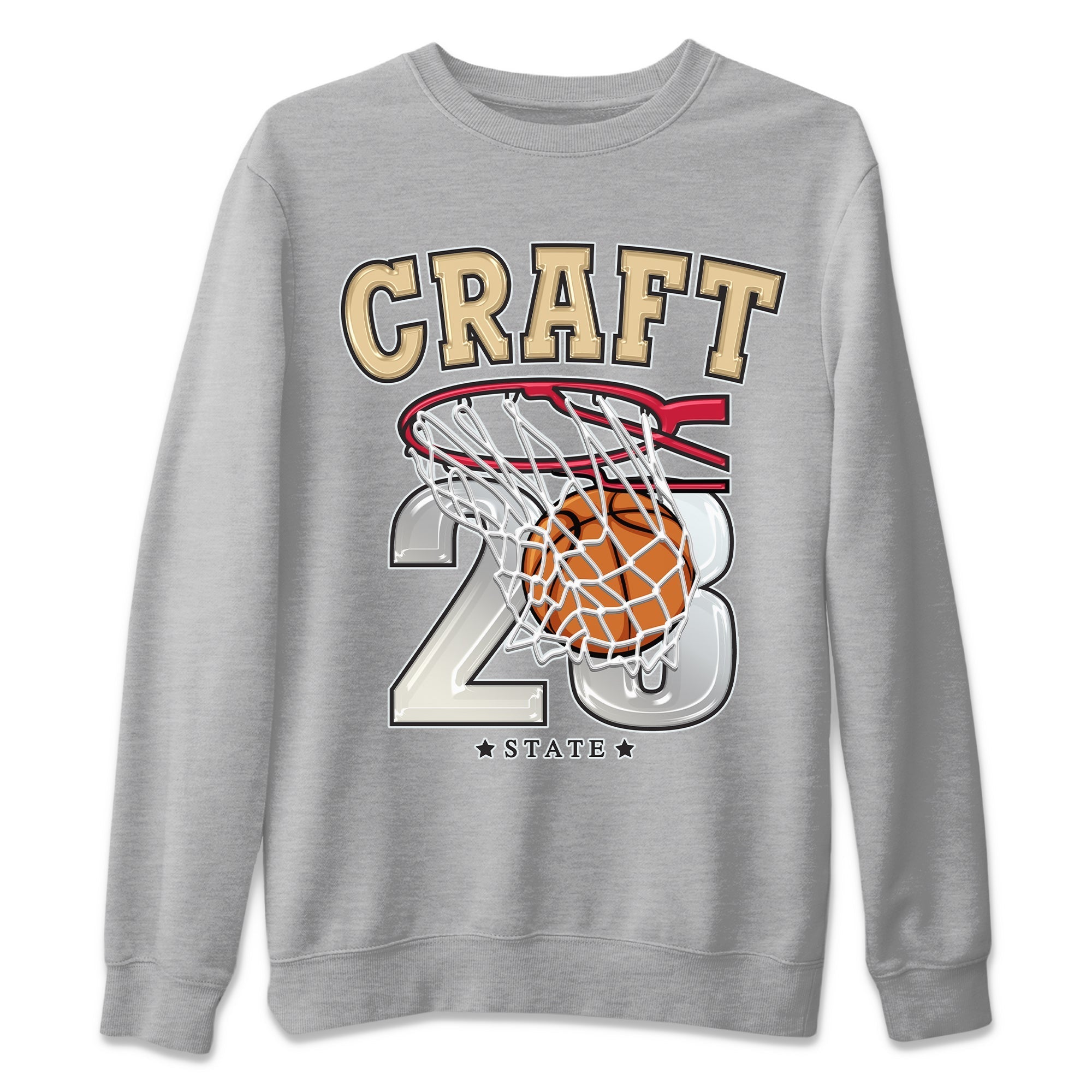 Basketball Unisex Sweater – Air Jordan 4 Craft, Sneakers Matching Sweater