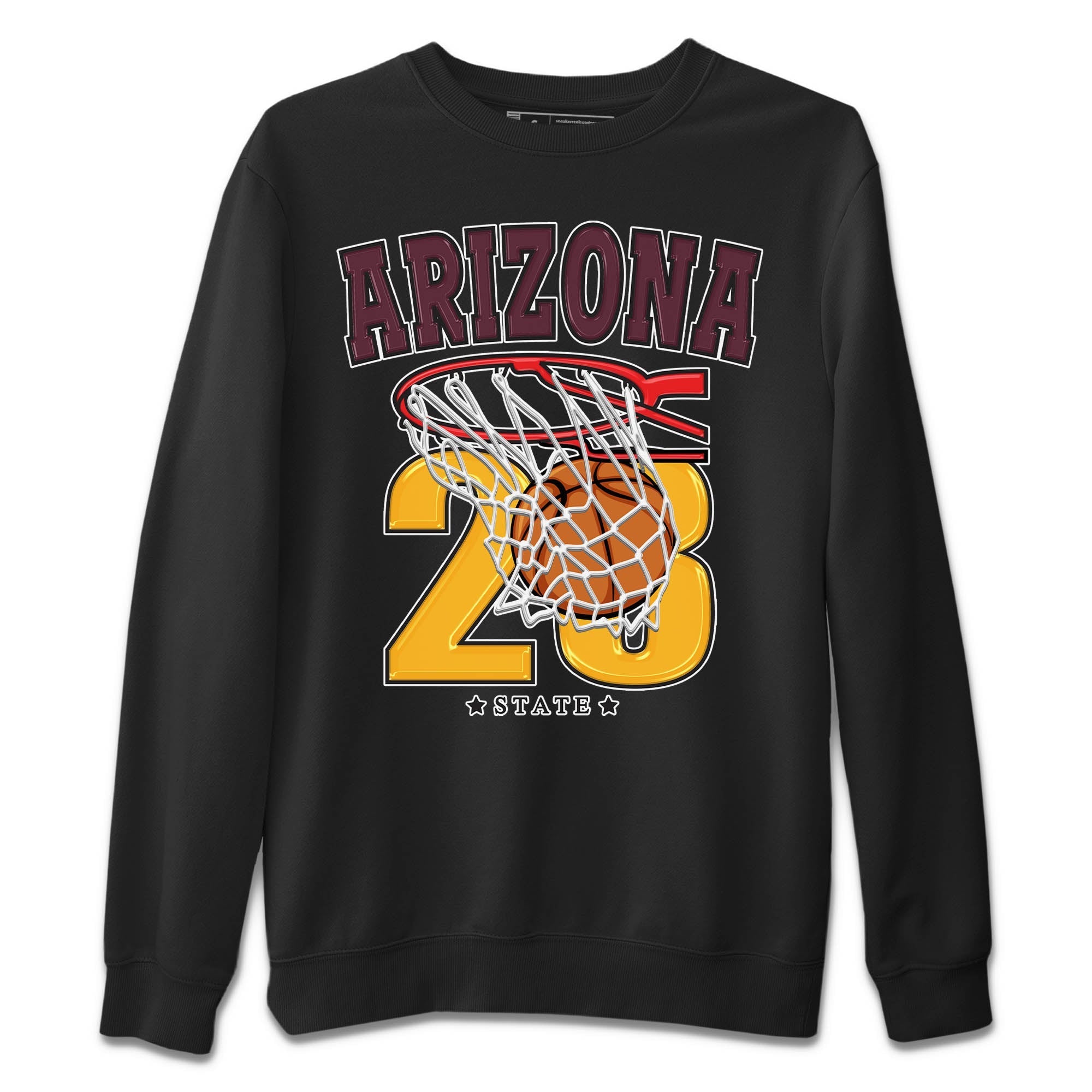 Basketball Unisex Sweater – Dunk Arizona State, Sneakers Matching Sweater