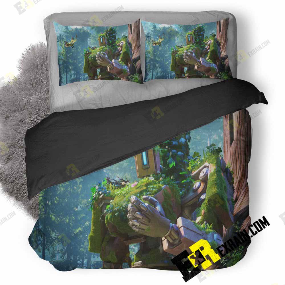 Bastion Overwatch Wide 3D Customized Duvet Cover Bedding Set