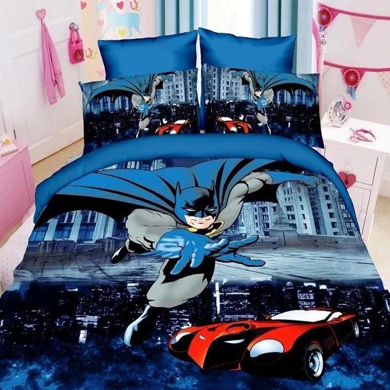 Batman 3D Customized Duvet Cover Bedding Set
