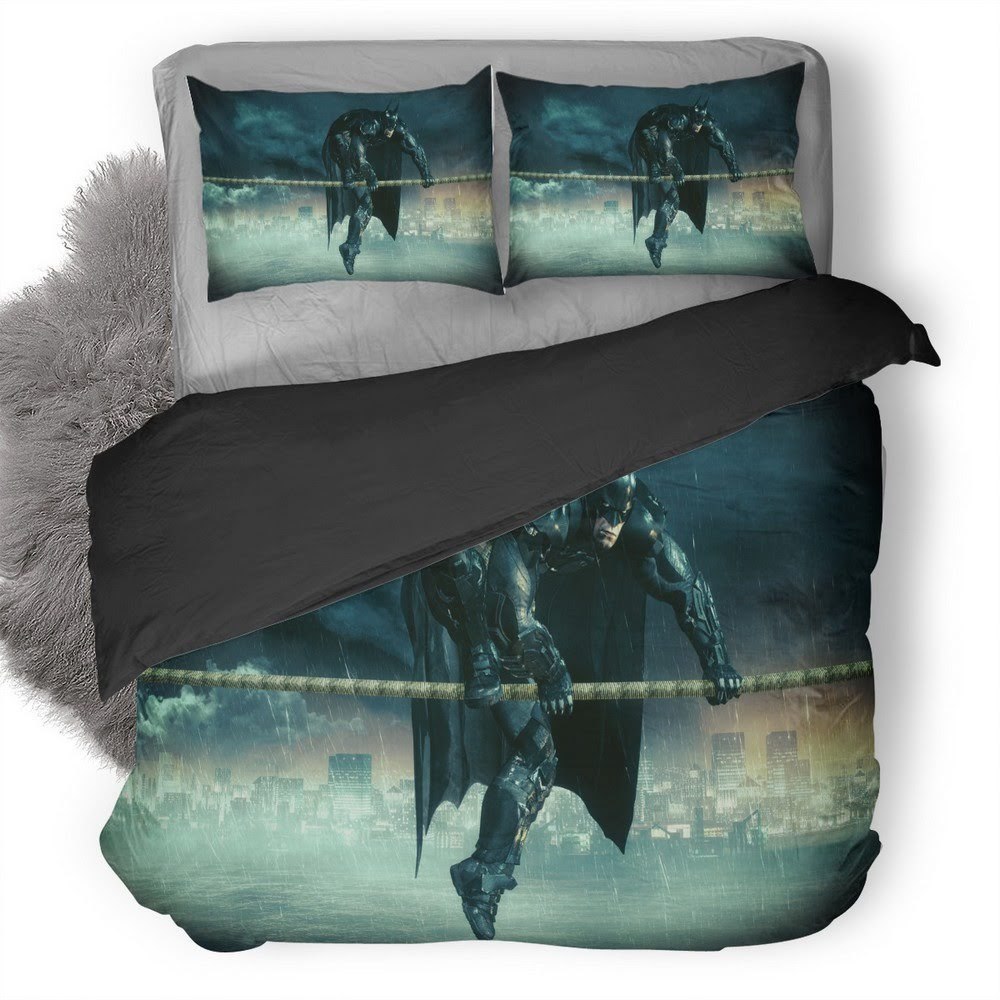 Batman Arkham Knight 11 3D Customized Duvet Cover Bedding Set