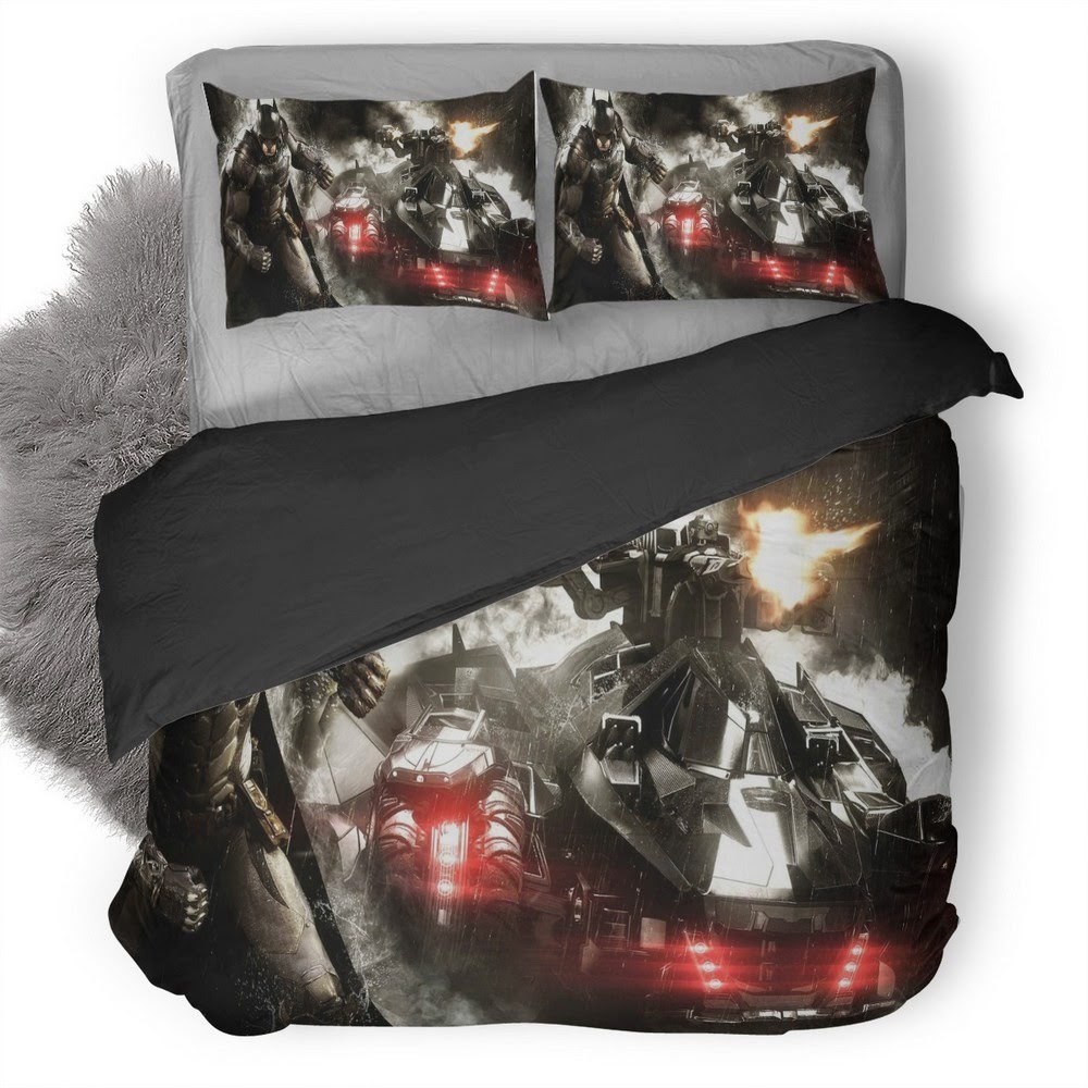 Batman Arkham Knight 12 3D Customized Duvet Cover Bedding Set