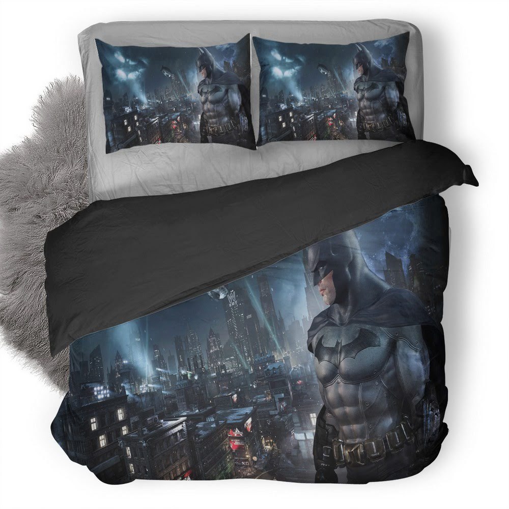 Batman Arkham Knight 3D Customized Duvet Cover Bedding Set