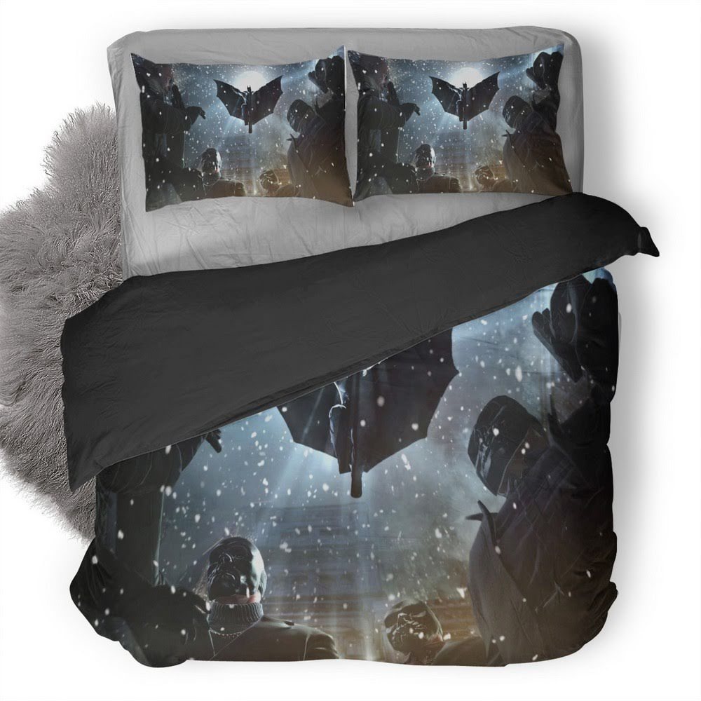 Batman Arkham Origins 3D Customized Duvet Cover Bedding Set