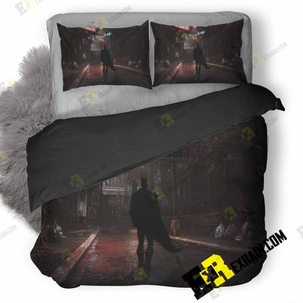 Batman Arkham Origins Latest Game 3D Customized Duvet Cover Bedding Set