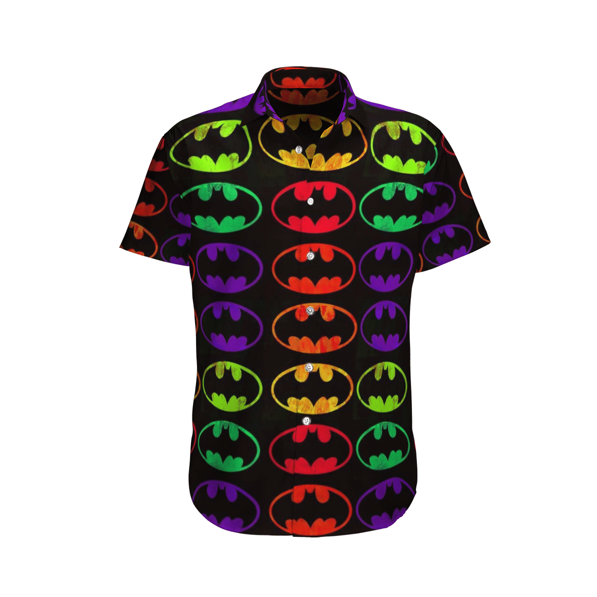 Batman colorful logo Hawaiian Shirt and