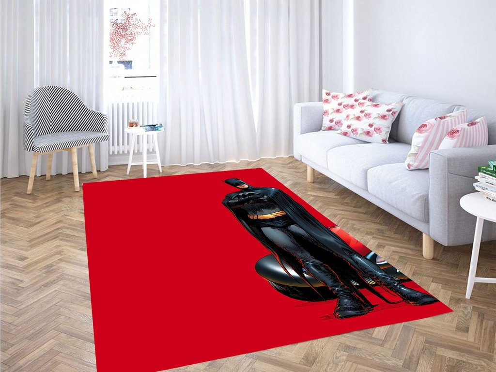 Batman Couple Robin Living Room Modern Carpet Rectangle Rug