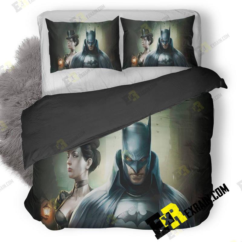 Batman Gotham By Gaslight Poster Sd 3D Customized Duvet Cover Bedding Set