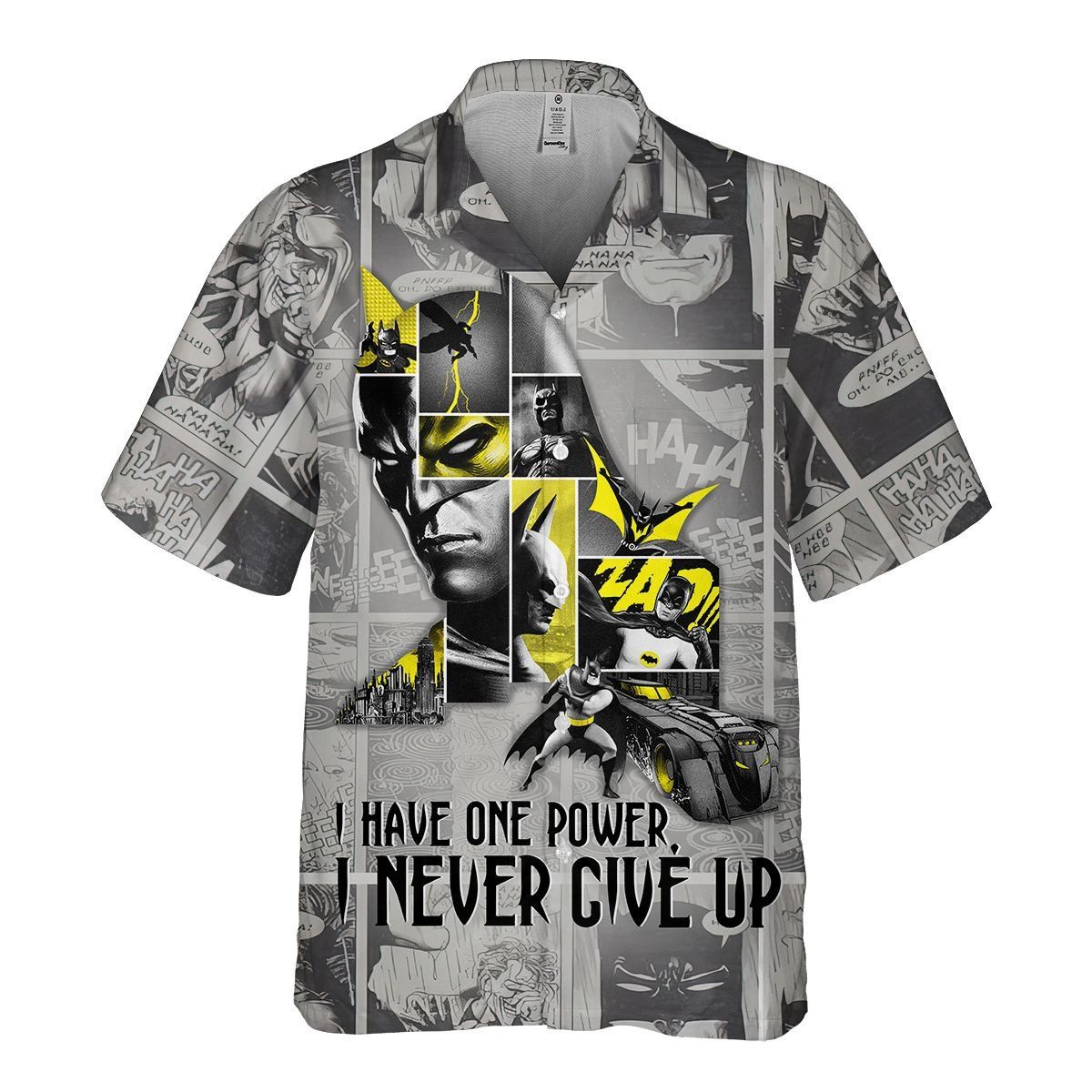 Batman I have one power I never give up comic Hawaiian Shirt