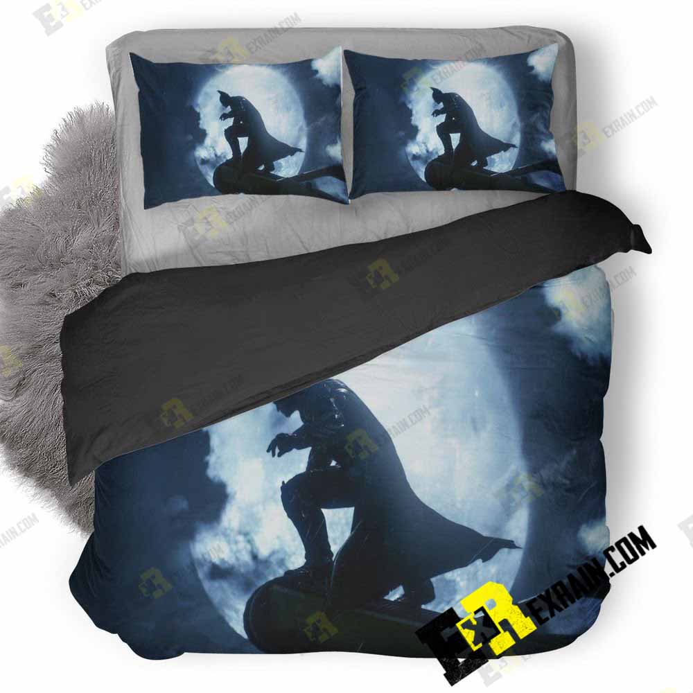 Batman In Batman Arkham Knight Op 3D Customized Duvet Cover Bedding Set