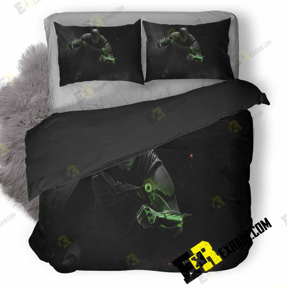Batman Injustice Po 3D Customized Duvet Cover Bedding Set