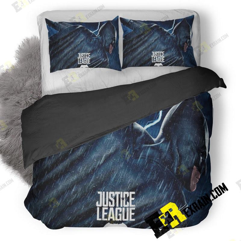 Batman Justice League 3D Customized Duvet Cover Bedding Set