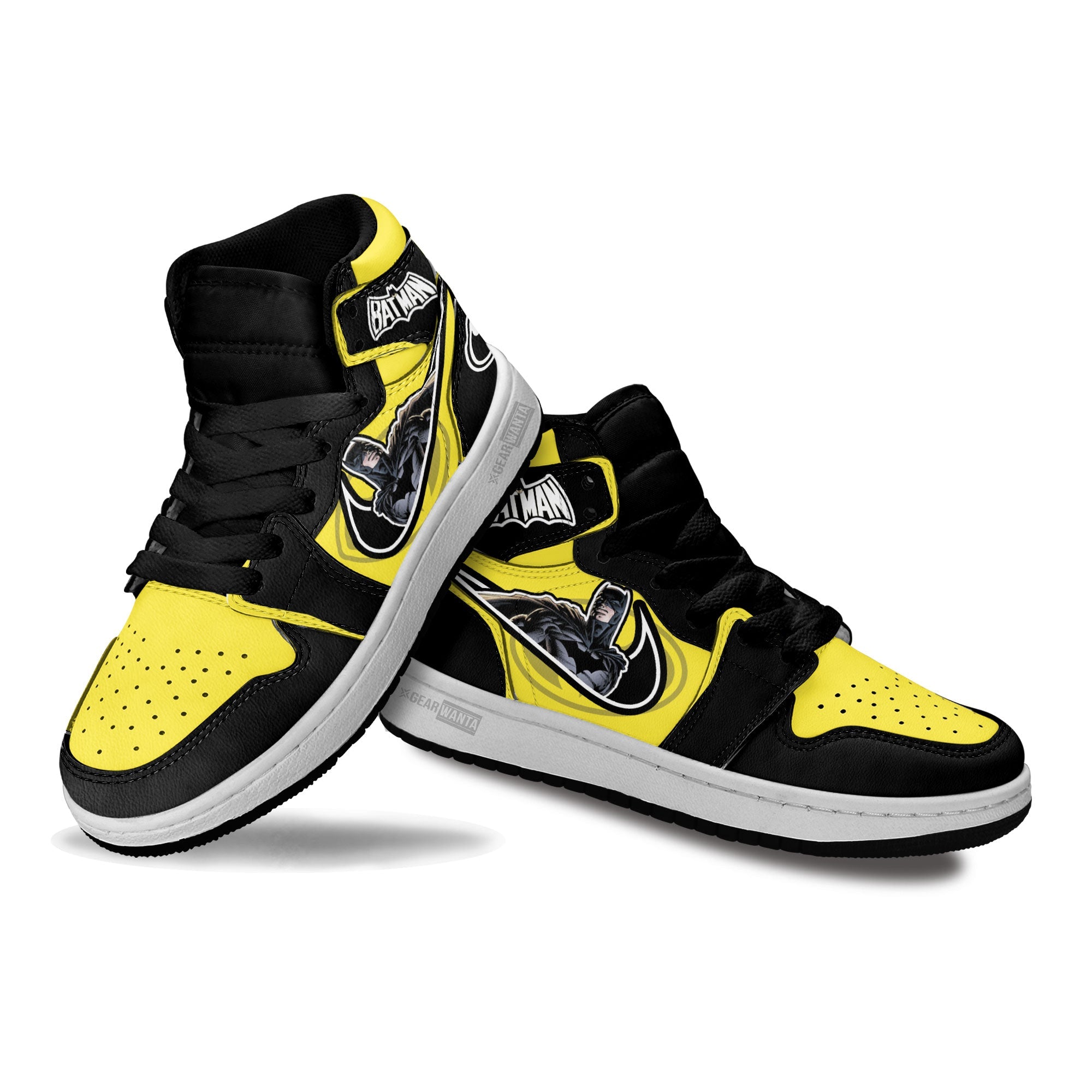 Batman Kids JD Sneakers Shoes For Kids, Air Jordan Hightop