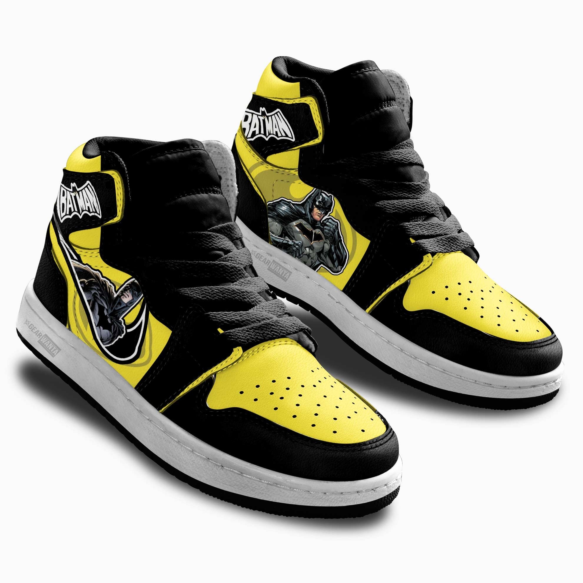 Batman Kids JD Sneakers Shoes For Kids, Air Jordan Hightop