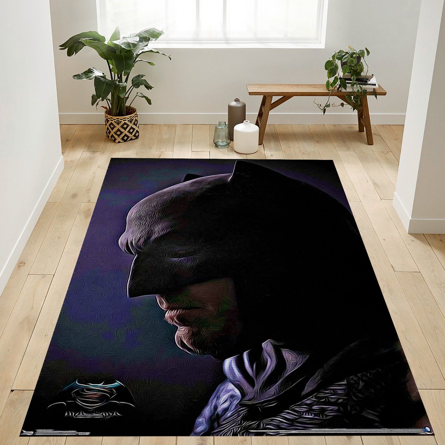 Batman Of DC Comics Rectangle Rug – Custom Size And Printing
