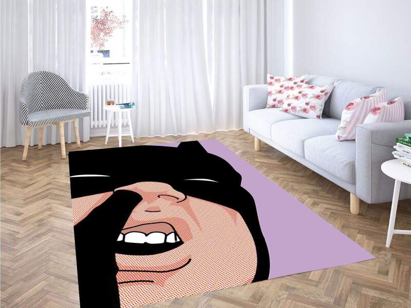 Batman Pop Art The Secret Life Of Heroes Carpet Rectangle Rug