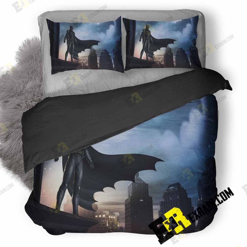 Batman The Enemy Within The Telltale Series 6E 3D Customized Duvet Cover Bedding Set