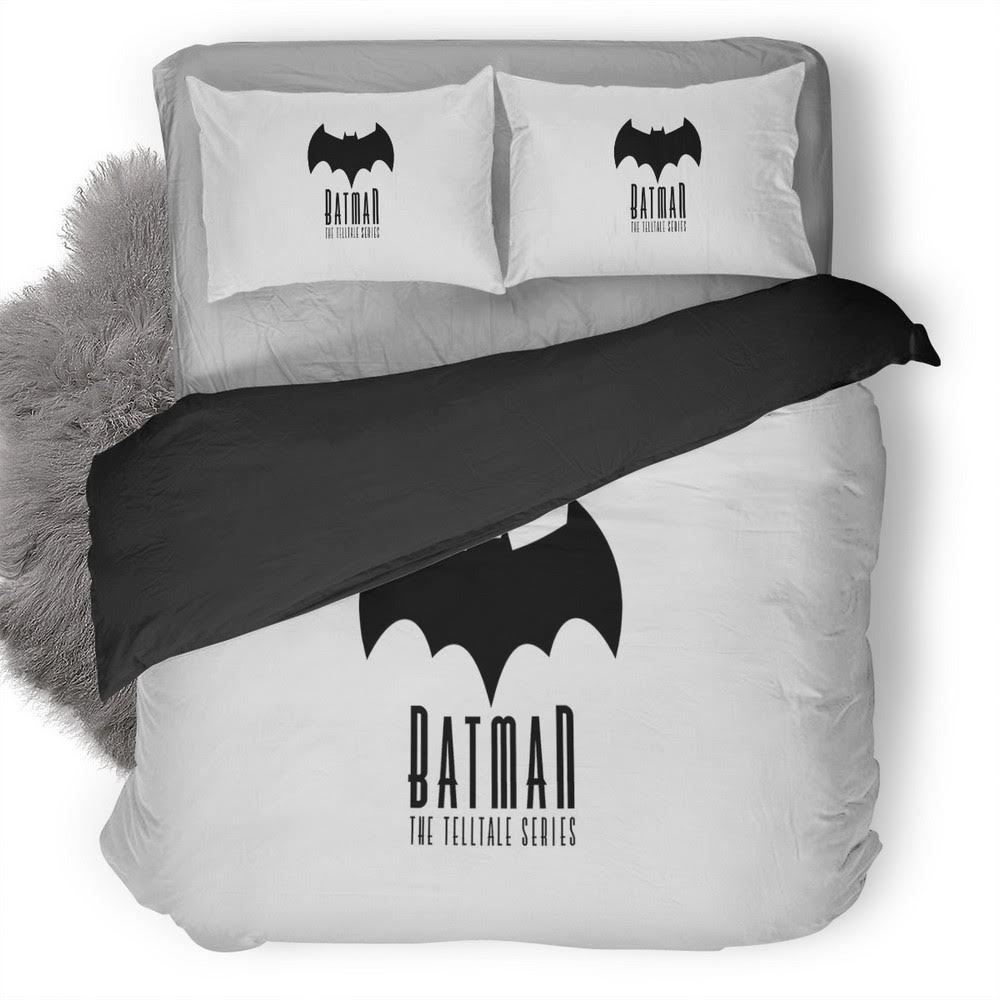 Batman The Telltale Series 3D Customized Duvet Cover Bedding Set