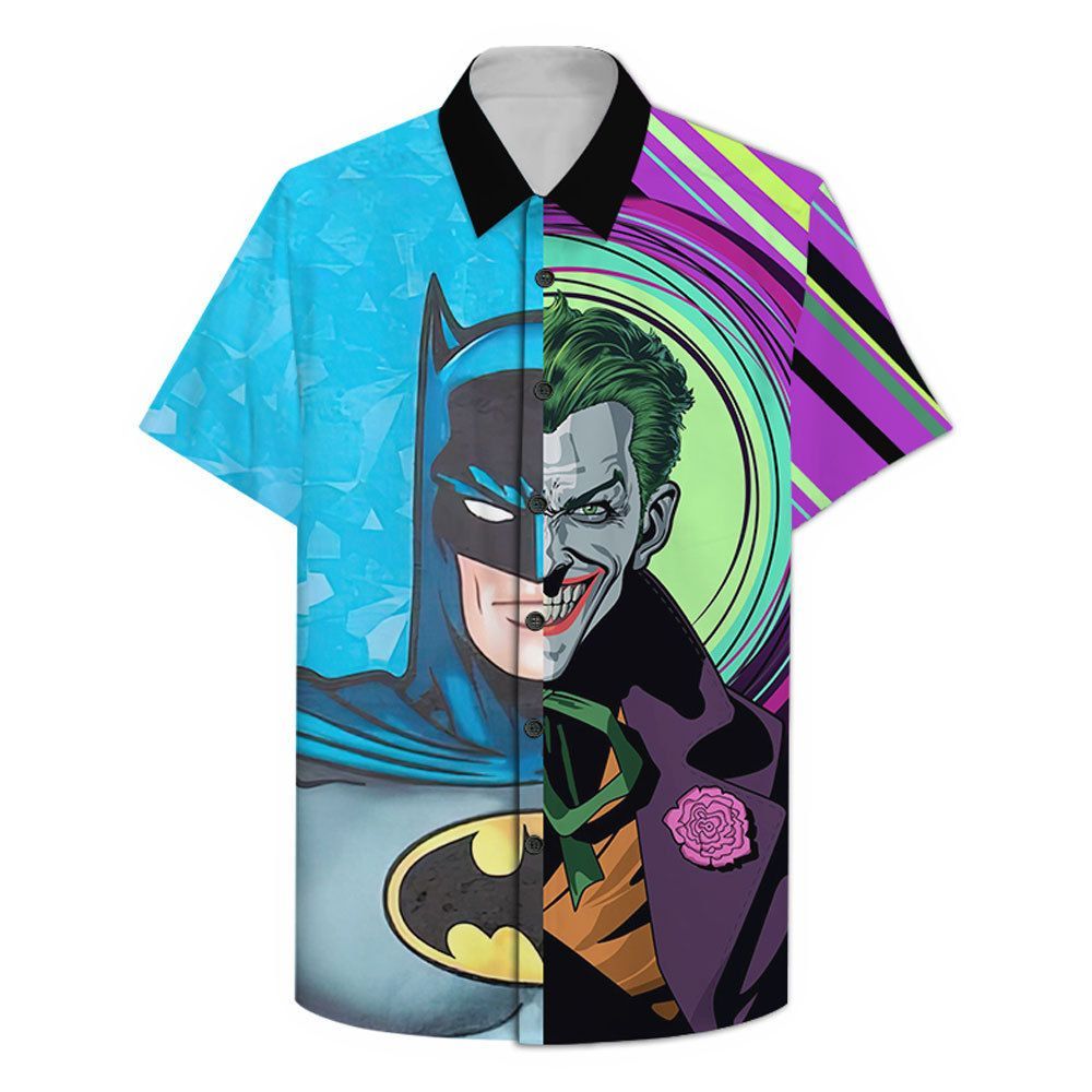 Batman Two Face Hawaiian Shirt