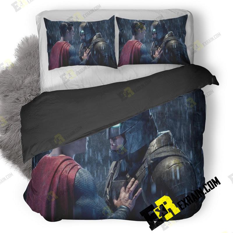 Batman V Superman 3D Customized Duvet Cover Bedding Set