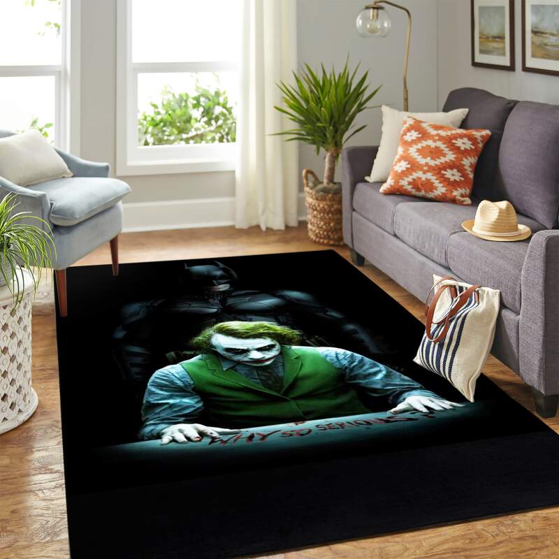 Batman Vs Joker The Dark Knight Carpet Rectangle Rug