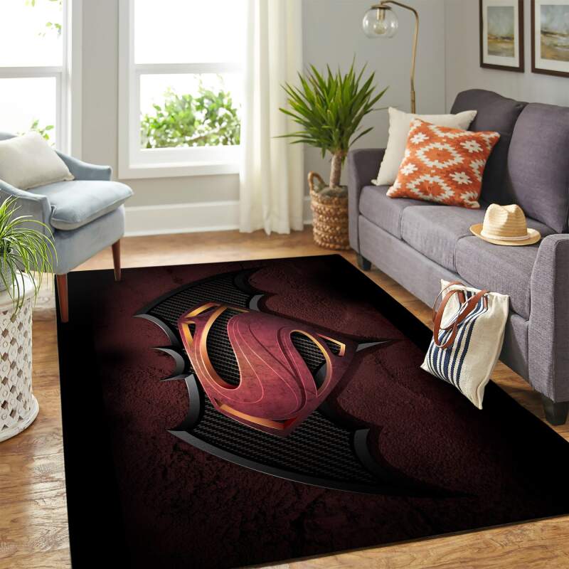 Batman Vs Superman Carpet Floor Area Rectangle Rug